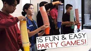 Small group indoor recess ideas i love this approach, because i think choice is a really important element for kids and i want them to have some control over how they spend their break. 15 Fun Easy Party Games For Kids And Adults Minute To Win It Party Youtube