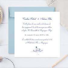 Traditionnel, classique, original ou encore annoncé par vos enfants. Faire Part Mariage Marin Mariage Ancre Marine