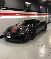 Check spelling or type a new query. Ferrari 488 Pista On Instagram Black Out Pista With A Very Attractive Stripe Make Sure You R Sports Cars Luxury Luxury Cars Ferrari