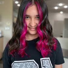 Making a sweet girl's hair dreams come true.🙂 Loving it! #pinkhairdontcare  #pinkhair #salonearme #fashioncolor #pravanavivids #pravana #creativecolor  #longhair #beautiful #windsor #yqgsalon