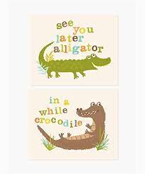 Check spelling or type a new query. Sea Urchin Studio Print Set See You Later Alligator 8 X 10 By Sea Urchin Studio Buy Online In Macau At Macau Desertcart Com Productid 16944419