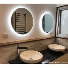 Get free shipping on qualified round, led light vanity mirrors or buy online pick up in store today in the bath department. Elora Round Backlit Bathroom Mirror Mirrors Direct