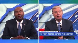 Sc Senate Debate Turns Into Candidate Forum After Lindsey Graham Refuses Coronavirus Test Democracy Now