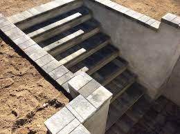 Ways to organize your basement and attic? Outdoor Basement Entrance Concrete Stairwells Long Hill Masonry