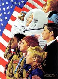The History Of The Pledge Of Allegiance In The United States Norman Rockwell Art Norman Rockwell Norman Rockwell Paintings