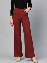 Source the parisian chic is easy to achieve when you have flare or bell bottom jeans. Rust Side Tape Bell Bottom Jeans Women S Western Wear