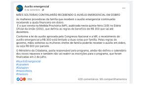Essa não é a primeira vez que as datas do auxílio emergencial 2021 são antecipadas. Caiunarede Maes Solteiras Vao Receber Auxilio Emergencial Em Dobro Ate O Fim Do Ano Agencia Lupa