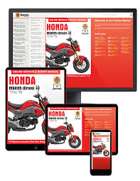 Msx125 Grom Haynes Manuals
