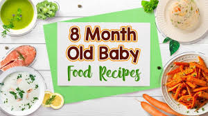 8 months old baby food chart along with recipes