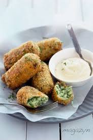 Krokiety Z Kalafiora I Czosnkowy Sos Aioli Magazyn Kuchenny Croquettes Food Food Lover