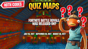 Fortnite quiz copyright © 2021. Best Fortnite Quiz Creative Mode Maps With Codes Youtube