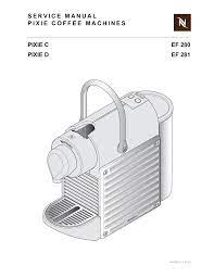 Check spelling or type a new query. Nespresso Ef 280 Pixie Ef 281 Pixie D User Manual Manualzz