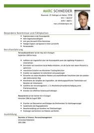 Lebenslauf Muster Personalkoordinator Vorlage Livecareer