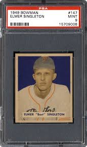 1949 Bowman Elmer Singleton