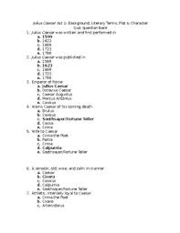 Oct 16, 1973 · the paper chase: Julius Caesar Act 1 Quiz Worksheets Teaching Resources Tpt