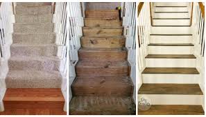 How to lay laminate flooring on stairs. Waterproof Laminate Barnwood Flooring Reveal Diy Beautify Creating Beauty At Home