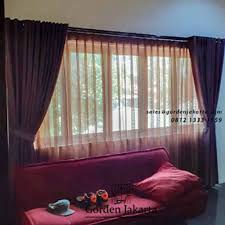 Anda sudah bisa mendapatkan karpet bulu dengan bahan yang tebal, hangat. Harga Gorden Jendela Ruang Tamu Lengkap Dengan Vitrage Ruang Tamu Minimalis Jendela