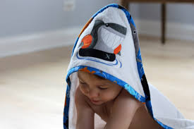Beginner sewing projects has a tutorial showing how. Hooded Baby Towel Tutorial Weallsew
