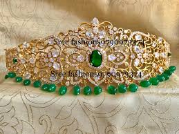 Try it now by clicking gold waist belts and let us have the chance to serve your needs. Gold Plated Pure Silver Waist Belt South India Jewels