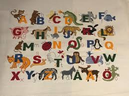Alphabet book — an alphabet book is a book primarily designed for younger readers and writers. Fo My Mother Just Completed This Swedish Alphabet For My Daughter S First Birthday Crossstitch