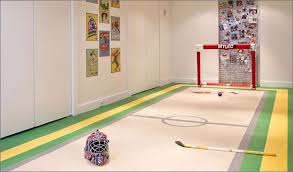 It's so nice to have a dedicated workspace for the kids, especially because as i write this the threat of another lockdown and a return to online learning is looming (#2020). Creating A Basement Hockey Space Yummymummyclub Ca