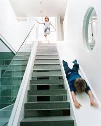 Ok This Isn T Necessarily Eco But It S Fun And Would Probably Get The Kids Running Up The Stairs A Lot Lots Of Exe Staircase Slide My Dream Home Dream House