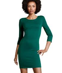 H M Dark Green Dress Dresses Fashion Jersey Dress