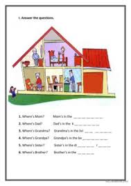 The House English Esl Worksheets