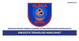 Bukit selambau, 08010 sungai petani, kedah. Permohonan Jawatan Anggota Teknologi Maklumat Akademi Latihan Pertahanan Awam Alpha Di Buka