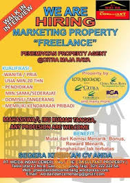 Contoh lowongan kerja menarik untuk kebutuhan rekrutmen anda seperti lowongan kerja hrd, design interior, marketing manager dan contoh dalam 4. Lowongan Marketing Freelance Tangerang Kab Tangerang Jualo