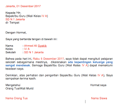 Langkah ini diperlukan untuk mempertanggungjawabkan ketidakhadiran di sekolah. Contoh Teks Surat Izin Tidak Masuk Sekolah Download Kumpulan Gambar