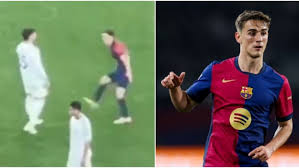 Footage emerges: Watch how Gavi celebrated in the face of the Real Madrid  star after the triumph in 'El Clasico' - Telegraph - Telegraph