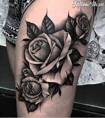Maybe you would like to learn more about one of these? Nhá»¯ng Hinh XÄƒm Ä'áº¹p á»Ÿ Ä'ui Danh Cho Ná»¯ Yeu Thich Nghá»‡ Thuáº­t XÄƒm Hinh Rose Tattoos For Women Rose Tattoo Design Rose Tattoos For Men