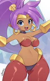 ryuusui arumo, shantae (series), shantae, 1girl, :d - Anime R34