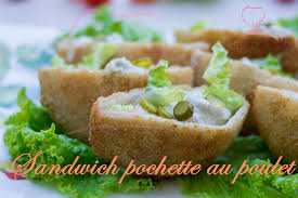 Sandwich Pochette Au Poulet Cuisine De Fadila Recettes De Cuisine Alimentation Cuisine Et Boissons