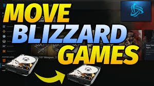 How To Move Blizzard Games To Another Drive Youtube