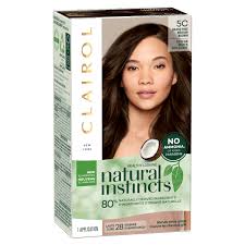 Clairol Natural Instincts Brass Free Hair Color 5c Medium