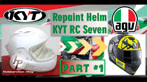 5:24 dally 46 13 036 просмотров. Vlog 51 Tutorial Cara Repaint Helm Kyt Rc Seven Menjadi Agv Winter Test Valentino Rossi 2013 Part 1 Youtube