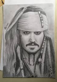 Jack Sparrow Drawing Kunst Skizzen Bleistiftskizzen Zeichnungen