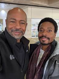 This Christmas gift hit me right in the chest. My mom surprised me with  this framed set of photos of me and my Big Brother, Elliot, from the Big  Brothers program. Years