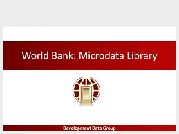 Open data catalog, world development indicators, databank, open finances, global consumption database, microdata library. Ppt World Bank Microdata Library Powerpoint Presentation Free Download Id 3501717