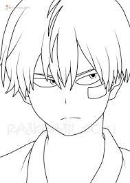 Shoto todoroki printable my hero academia coloring pages novocom.top. Todoroki Coloring Pages 25 New Pictures Free Printable