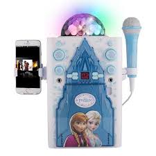 Disney Frozen Castle With Disco Globe Karaoke Walmart Com Kids Karaoke Machine Best Karaoke Machine Karaoke