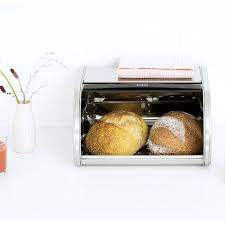Free returns are available for the shipping address you chose. Brabantia Medium Roll Top Bread Bin Loaf Box Kitchen Food Storage Matte Steel Matt Blatt