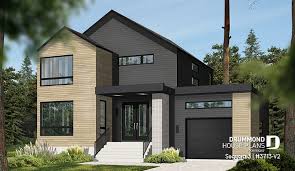 Modern farmhouse plan, 4 bedrooms, 3.5 baths, master suite on main floor, large terrace, pantry, fireplace. Our Best Modern Rustic House Plans Drummondhouseplans Com