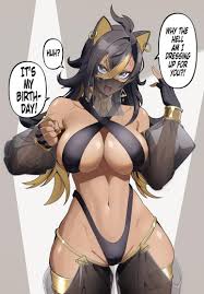 Dehya reluctantly agreed to dress up as a belly dancer on your birthday  (Artist: TomorrowsJoker) - Genshin Porn