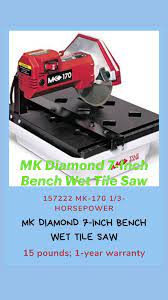 Mk Diamond 7 Inch Bench Wet Tile Saw An Immersive Guide By Saint Tools Best Tools Reviewer