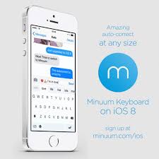 Minuum Previews Its Size Shifting Virtual Keyboard For Ios 8 Android Keyboard Virtual Keyboard Ios 8