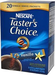 Nescafé taster s choice instant coffee 100 colombian 16 single serve packets 0 1 oz 3 g each iherb. 28000255534 Nescafe Taster S Choice Instant Coffee Beverage Vanilla 20 Packets 0 07 Oz 2 G Eac
