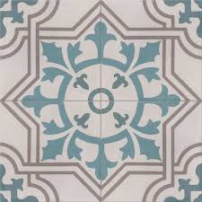 Carreau De Ciment Colore Motif 4 Carreaux Bleu Beige Et Marron Arcachon 07 27 39 40 Carreau De Ciment Carreaux Ciment Decoration Carreaux De Ciment